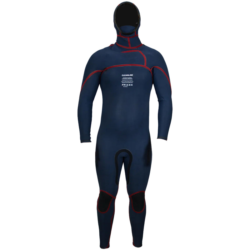 Load image into Gallery viewer, Cleanline 5/4 Hooded Chest Zip Wetsuit
