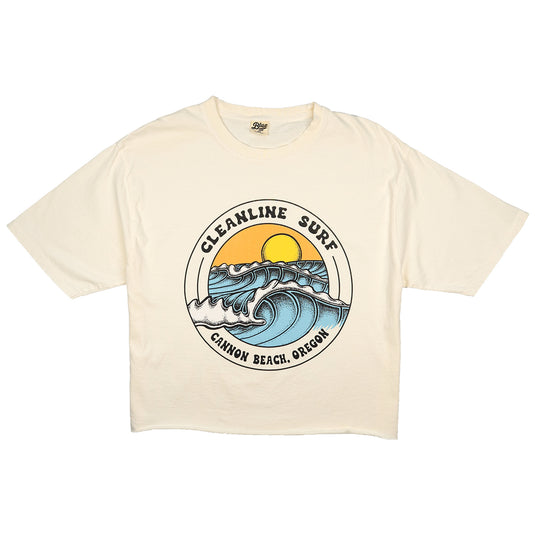 Cleanline Women's Summer Swell Crop T-Shirt