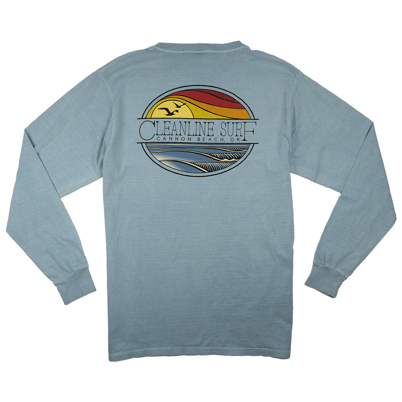 Load image into Gallery viewer, Cleanline Sun Sets Long Sleeve T-Shirt
