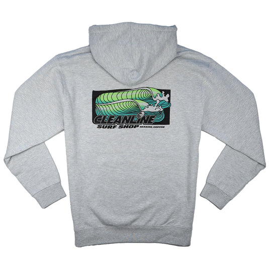 Cleanline Retro Wave Pullover Hoodie