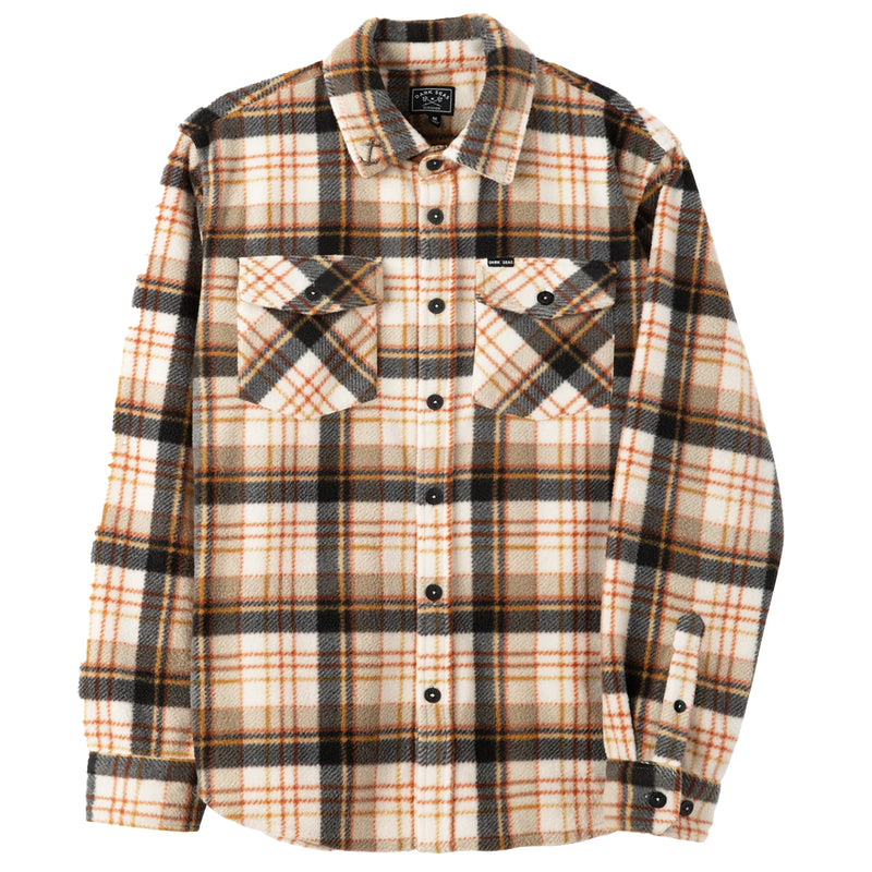 Load image into Gallery viewer, Dark Seas Zulu Long Sleeve Button-Up Flannel
