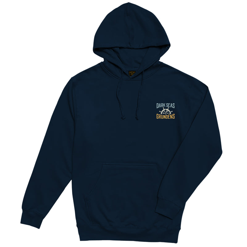 Load image into Gallery viewer, Dark Seas Great Depths Pullover Hoodie
