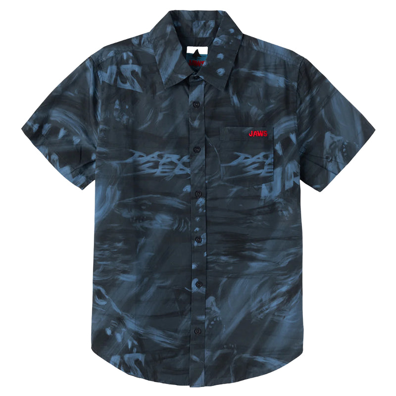 Load image into Gallery viewer, Dark Seas Watkins Short Sleeve Button-Up Shirt
