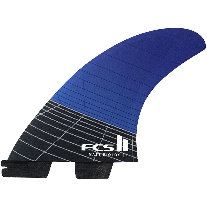 Load image into Gallery viewer, FCS II Matt Biolos PC Carbon Tri Fin Set
