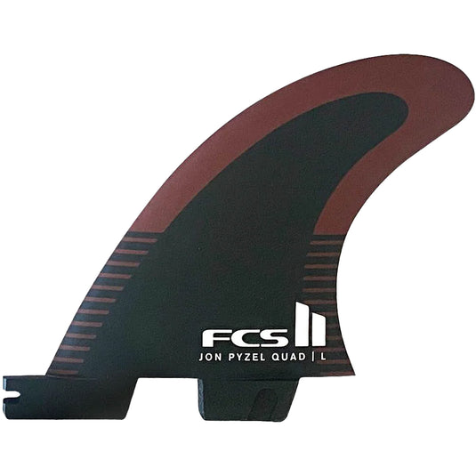 FCS II Pyzel PC AirCore Quad Rear Fin Set