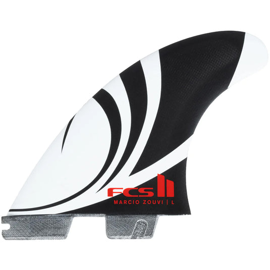 FCS II Sharp Eye PC Carbon + AirCore Tri-Quad Fin Set