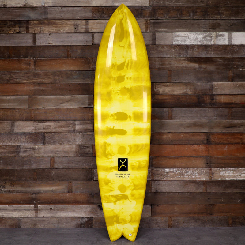 Load image into Gallery viewer, Firewire Seaside &amp; Beyond Thunderbolt Red 7&#39;4 x 21 ¾ x 2 ¾ Surfboard - Latte
