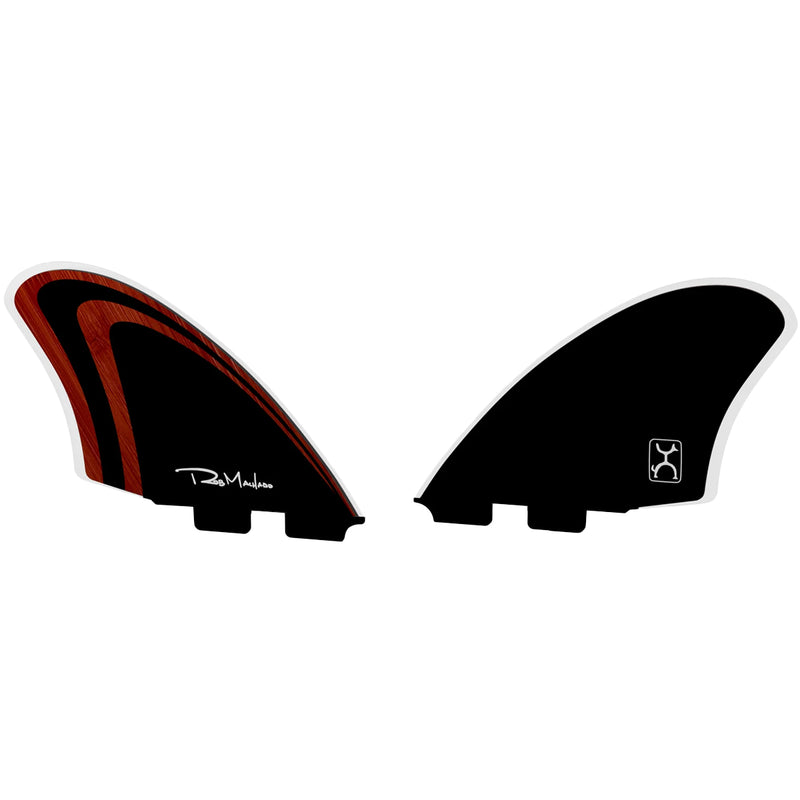 Load image into Gallery viewer, Firewire Machado Keel FCS II Compatible Twin Fin Set
