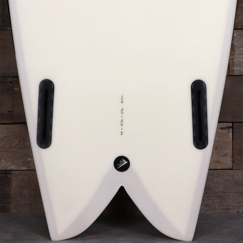 Load image into Gallery viewer, Firewire Too Fish Helium Volcanic 5&#39;8 x 21 9/16 x 2 9/16 Surfboard - Black Rails
