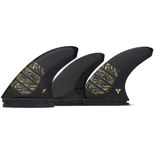 Futures Fins Vector 3/2 Alpha Tri-Quad Fin Set