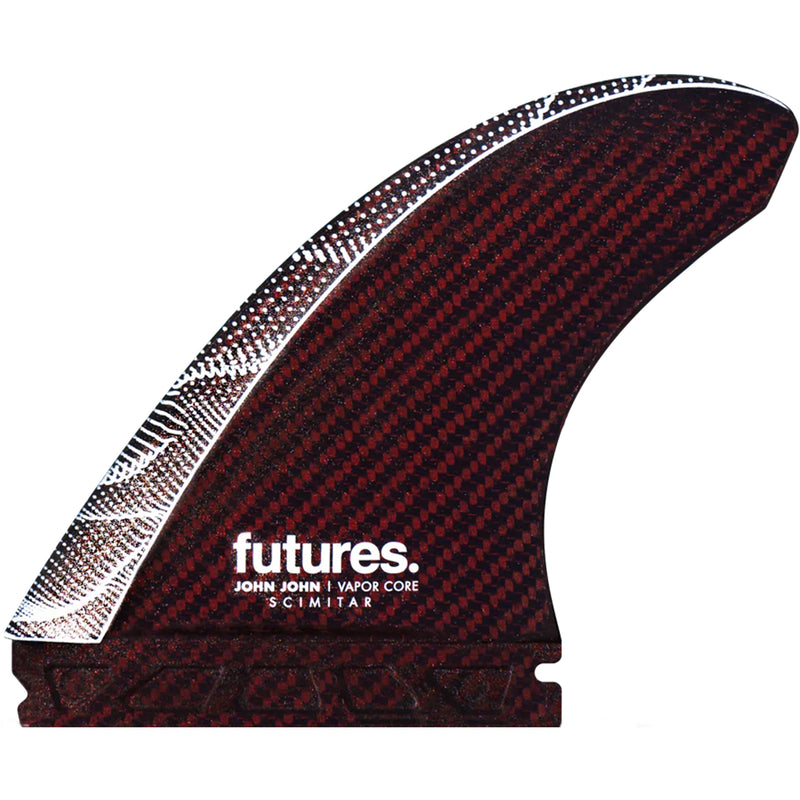 Load image into Gallery viewer, Futures Fins John John Florence Signature Scimitar Vapor Core Tri Fin Set
