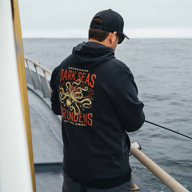 Load image into Gallery viewer, Grundéns Dark Seas Great Depths Pullover Hoodie
