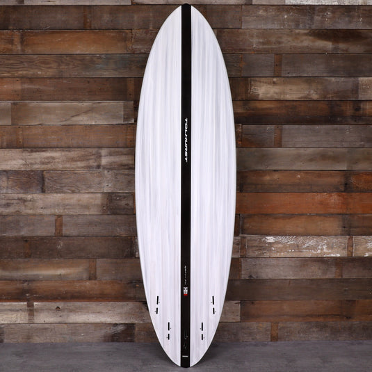 Harley Ingleby Series Mid 6 Mini Thunderbolt Black 6'4 x 20 x 2 ⅝ Surfboard - Gray/Carbon