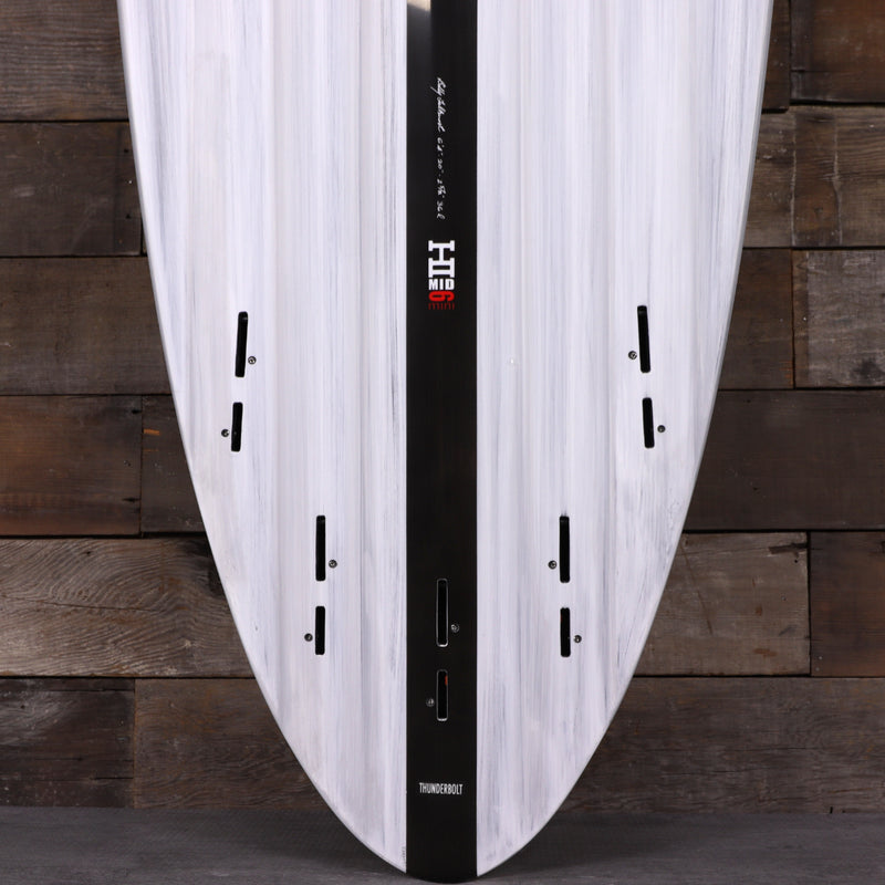 Load image into Gallery viewer, Harley Ingleby Series Mid 6 Mini Thunderbolt Black 6&#39;4 x 20 x 2 ⅝ Surfboard - Gray/Carbon
