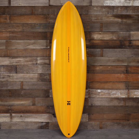 Harley Ingleby Series Mid 6 Mini Thunderbolt Red 6'4 x 20 x 2 ⅝ Surfboard - Orange