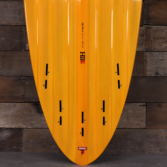 Harley Ingleby Series Mid 6 Mini Thunderbolt Red 6'4 x 20 x 2 ⅝ Surfboard - Orange