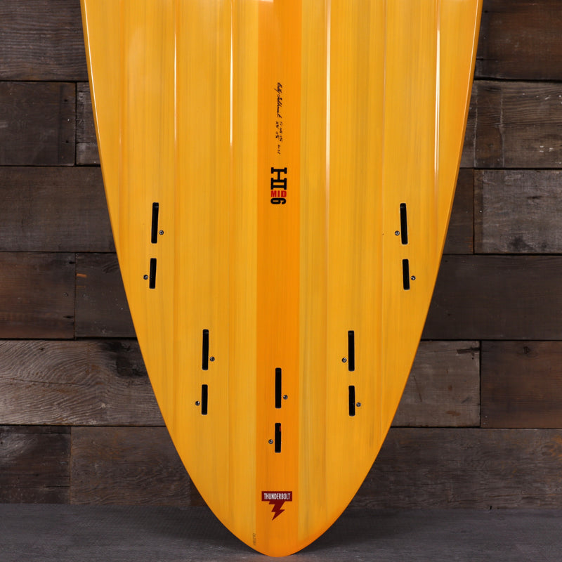 Load image into Gallery viewer, Harley Ingleby Series Mid 6 Mini Thunderbolt Red 7&#39;0 x 20 ½ x 2 ⅝ Surfboard - Orange
