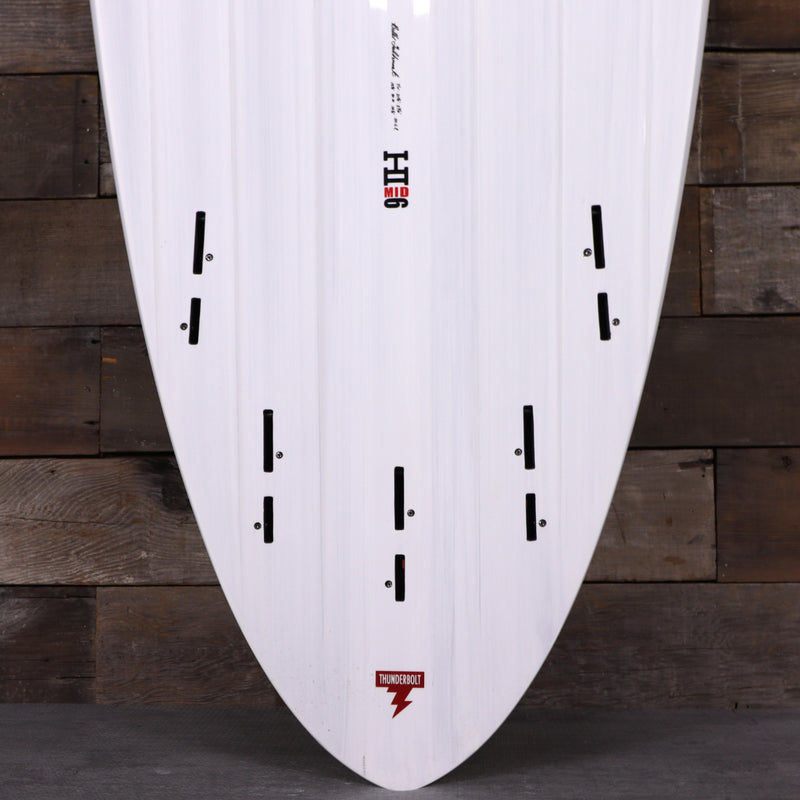 Load image into Gallery viewer, Harley Ingleby Series Mid 6 Thunderbolt Red 7&#39;10 x 21 ¼ x 2 ¾ Surfboard - Candy/White
