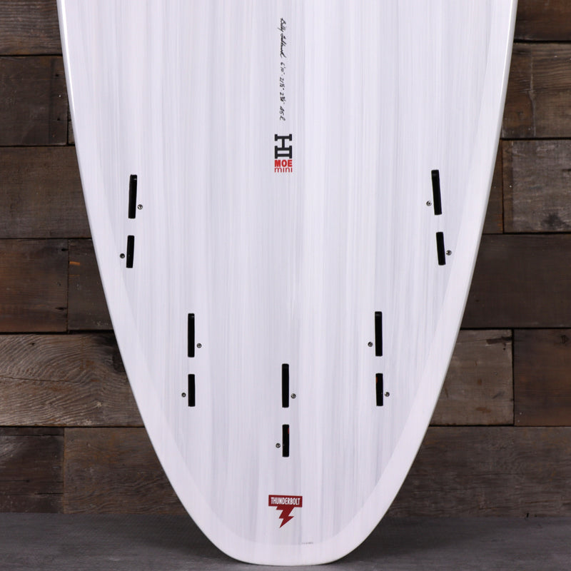 Load image into Gallery viewer, Harley Ingleby Series Moe Mini Thunderbolt Red 6&#39;10 x 21 ½ x 2 ¾ Surfboard - Candy/White
