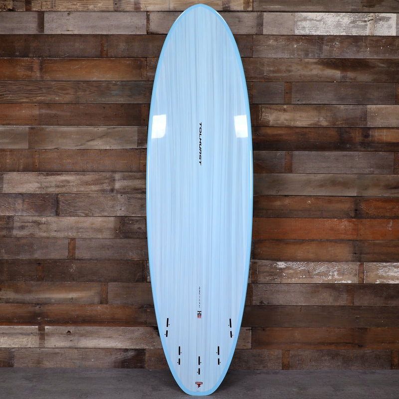 Load image into Gallery viewer, Harley Ingleby Series Moe Mini Thunderbolt Red 6&#39;10 x 21 ½ x 2 ¾ Surfboard - Light Blue
