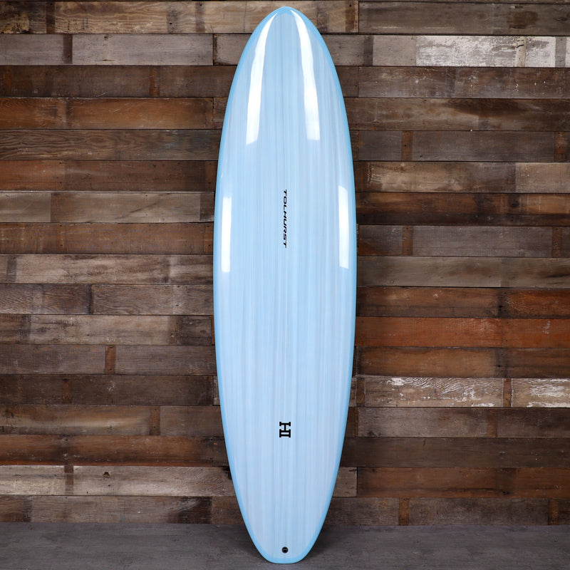 Load image into Gallery viewer, Harley Ingleby Series Moe Mini Thunderbolt Red 6&#39;10 x 21 ½ x 2 ¾ Surfboard - Light Blue
