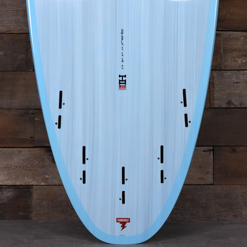 Load image into Gallery viewer, Harley Ingleby Series Moe Mini Thunderbolt Red 6&#39;6 x 21 ½ x 2 ⅝ Surfboard - Light Blue
