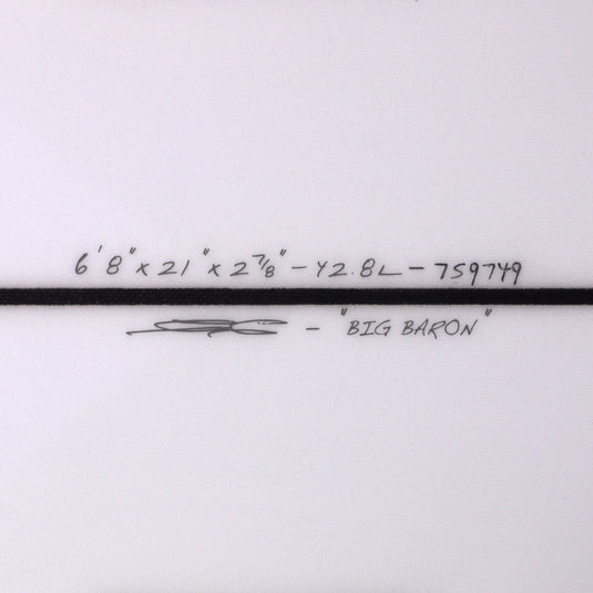 JS Industries Big Baron PE Carbon Fusion 6'8 x 21 x 2 ⅞ Surfboard