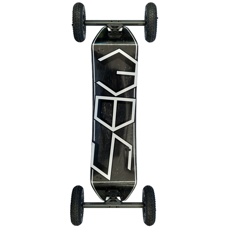 Load image into Gallery viewer, MBS Comp 95 Silver Hex 44.9&quot; Mountainboard Complete
