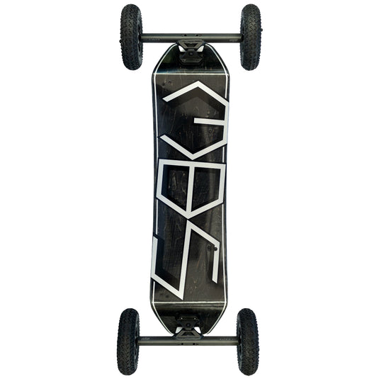 MBS Comp 95 Silver Hex 44.9" Mountainboard Complete