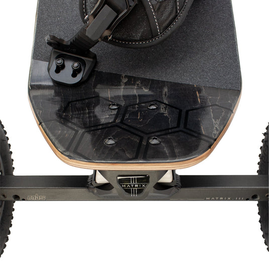 MBS Comp 95 Silver Hex 44.9" Mountainboard Complete