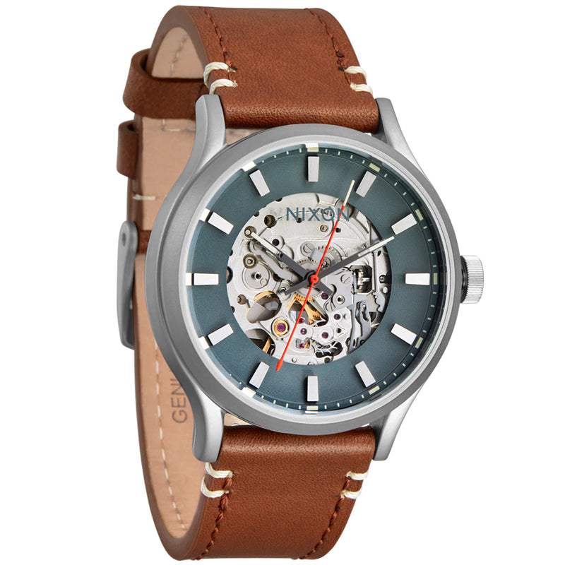 Load image into Gallery viewer, Nixon Spectra Leather Watch
