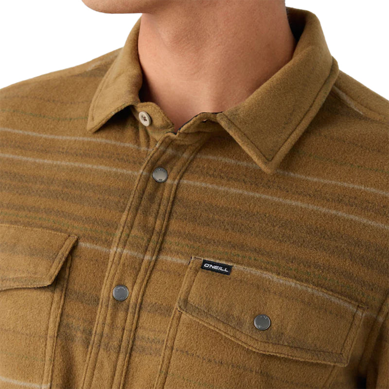 Load image into Gallery viewer, O&#39;Neill Glacier Superfleece Long Sleeve Button-Up Shirt
