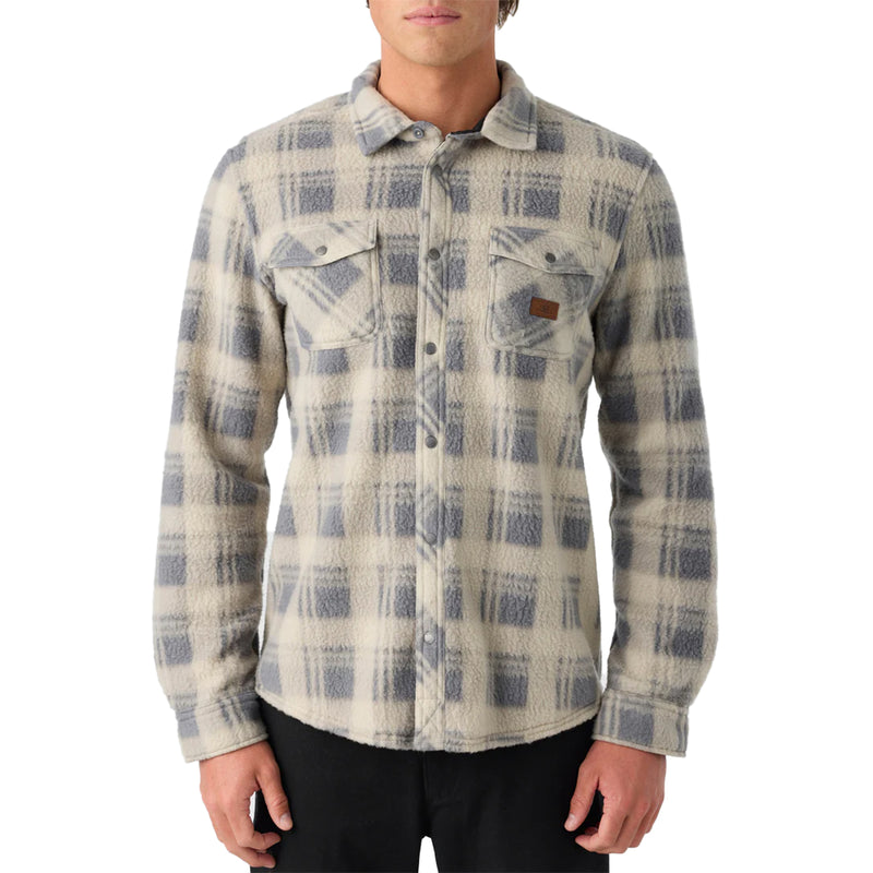 Load image into Gallery viewer, O&#39;Neill Glacier Plaid High Pile Superfleece Shirt
