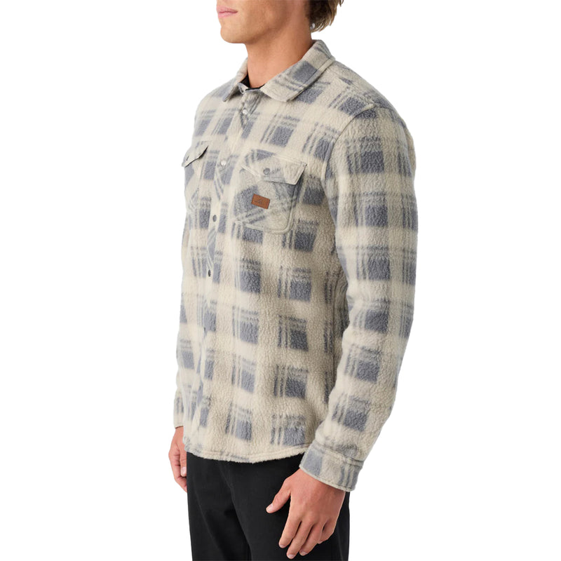 Load image into Gallery viewer, O&#39;Neill Glacier Plaid High Pile Superfleece Shirt
