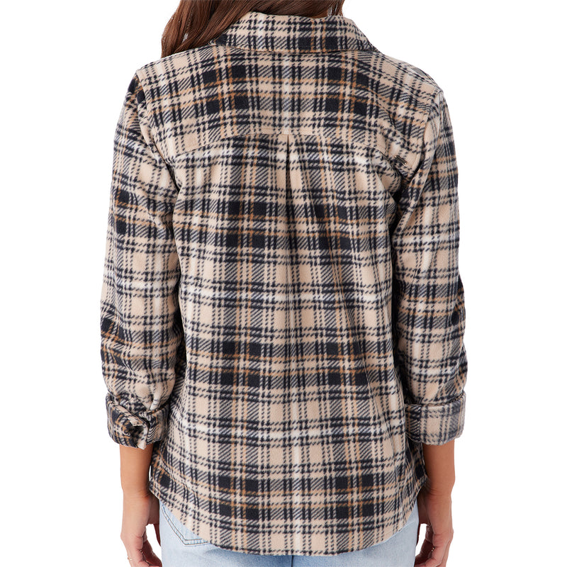 Load image into Gallery viewer, O&#39;Neill Women&#39;s Zuma Superfleece Long Sleeve Button-Up Shirt
