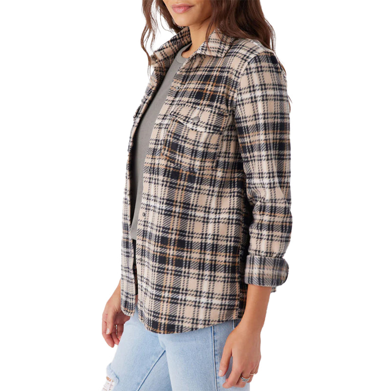 Load image into Gallery viewer, O&#39;Neill Women&#39;s Zuma Superfleece Long Sleeve Button-Up Shirt
