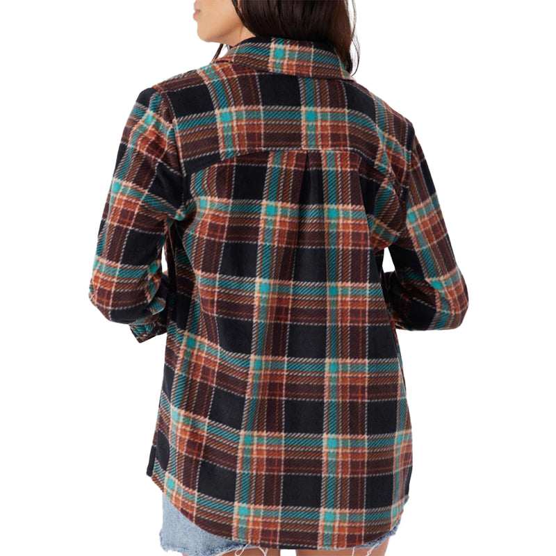 Load image into Gallery viewer, O&#39;Neill Women&#39;s Zuma Superfleece Long Sleeve Button-Up Shirt
