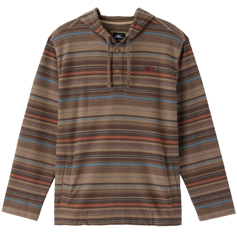 Load image into Gallery viewer, O&#39;Neill Bavaro Stripe Poncho Pullover Hoodie
