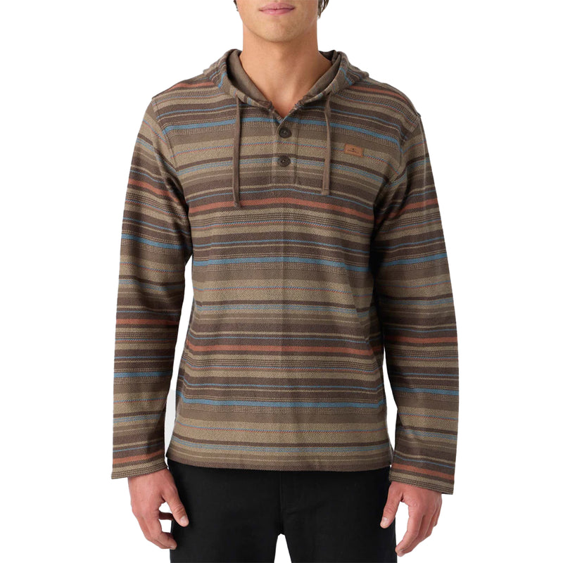 Load image into Gallery viewer, O&#39;Neill Bavaro Stripe Poncho Pullover Hoodie
