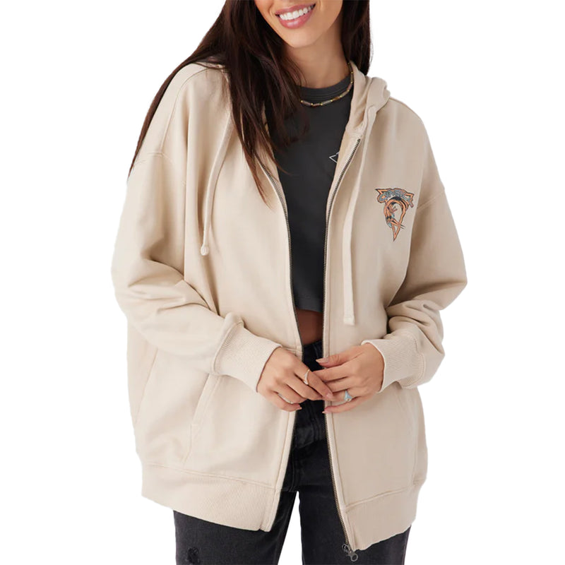 Load image into Gallery viewer, O&#39;Neill Women&#39;s Byron Oversized Zip Hoodie
