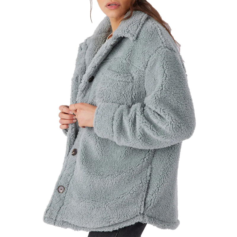 Load image into Gallery viewer, O&#39;Neill Women&#39;s Heath Solid High Pile Fleece Jacket
