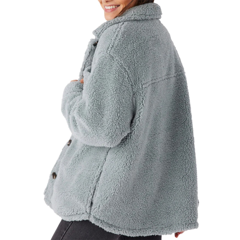 Load image into Gallery viewer, O&#39;Neill Women&#39;s Heath Solid High Pile Fleece Jacket
