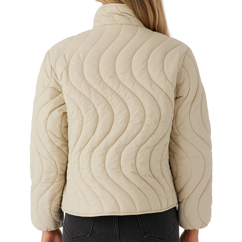 Load image into Gallery viewer, O&#39;Neill Women&#39;s Eden Wave Quilted Zip Jacket
