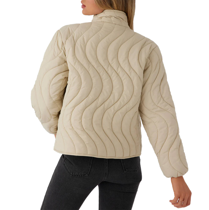 Load image into Gallery viewer, O&#39;Neill Women&#39;s Eden Wave Quilted Zip Jacket
