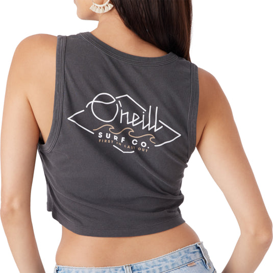 O'Neill Women's Last Out Crop Tank Top