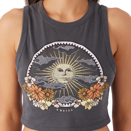 O'Neill Women's Mystic Sun Crop Tank Top