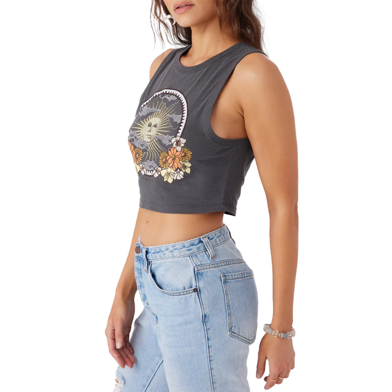 Load image into Gallery viewer, O&#39;Neill Women&#39;s Mystic Sun Crop Tank Top
