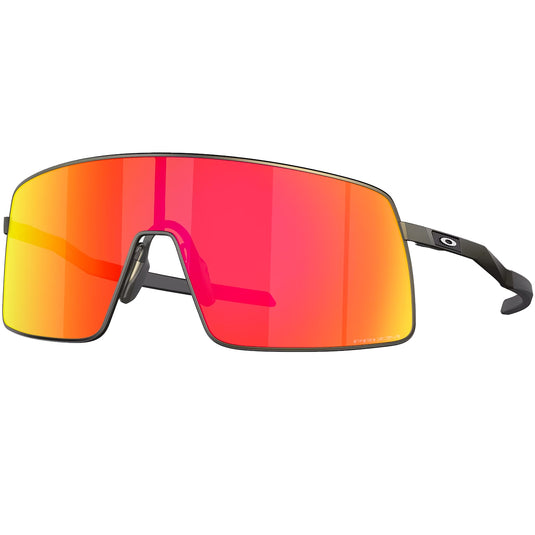 Oakley Sutro TI Sunglasses - Satin Carbon/Prizm Ruby