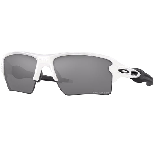 Oakley Flak 2.0 XL Polarized Sunglasses - Polished White/Prizm Black