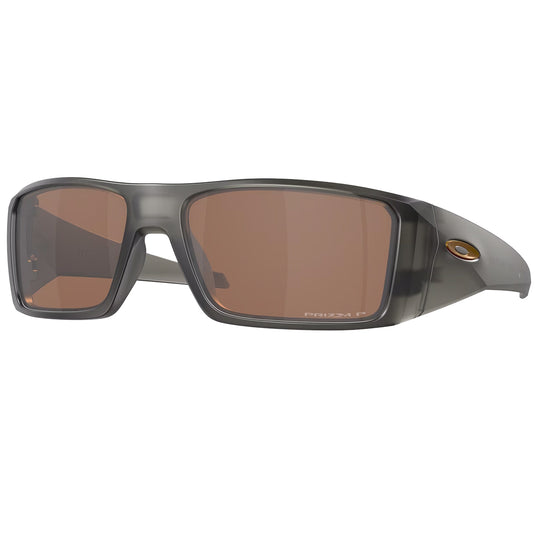 Oakley Heliostat Polarized Sunglasses - Matte Grey/Prizm Tungsten